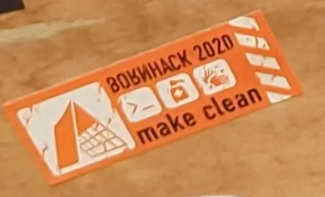 BornHack 2020: make clean