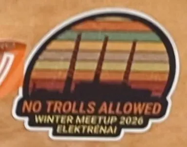 No trolls allowed: Winter Meetup 2026 Elektrėnai