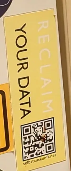 Reclaim your data