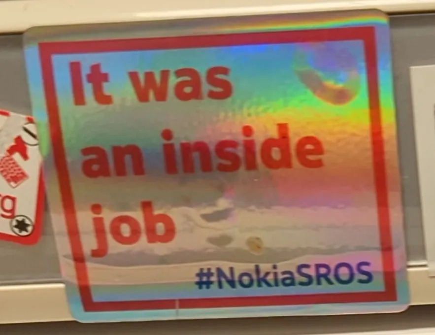 It was an inside job