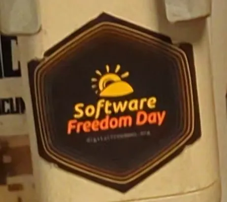 Software Freedom Day (hexagon)