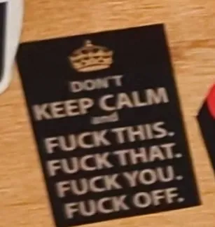Don't keep calm