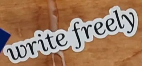 write freely